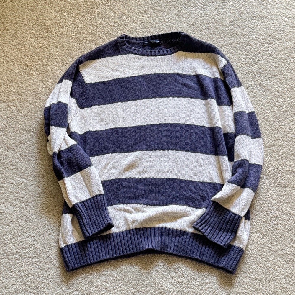Brandy Melville Stripped Oversized Sweater